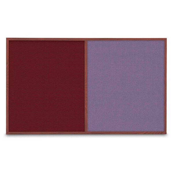 Enclosed Corkboard, 1 Door, 18"x24", 4" Fra